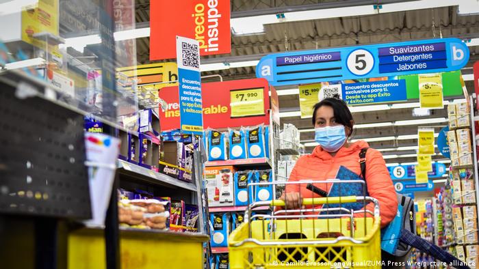 Supermercado Éxito en Pasto, Colombia. Foto: DW.