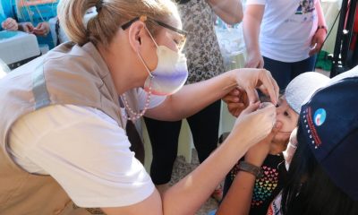 Salud inició la campaña de inmunización “Ocho días de acción por la vacunación” contra el virus de la poliomielitis.(Foto: Gentileza)