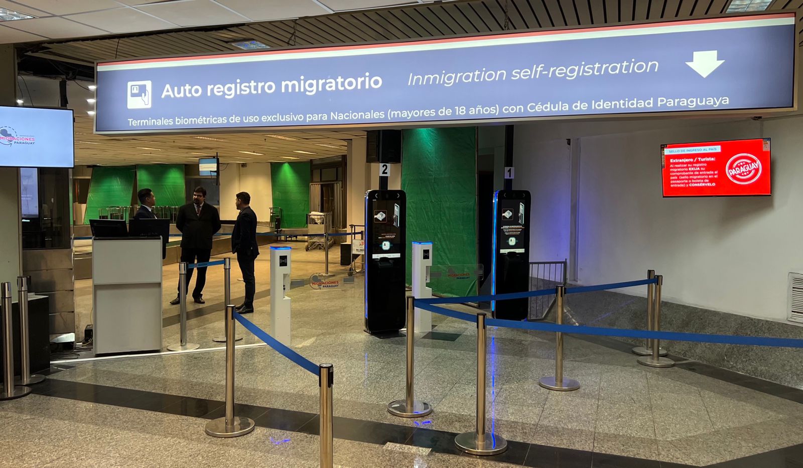 El sistema fue habilitado oficialmente. Foto: Migraciones