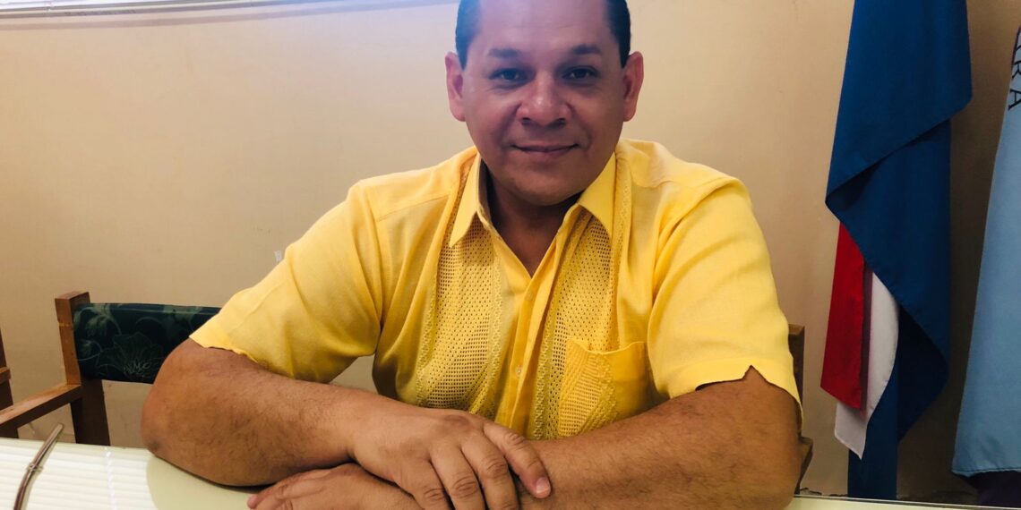 El concejal Richard Peralta, es designado nuevo gobernador de Guairá. Foto: Radio Guairá 840AM