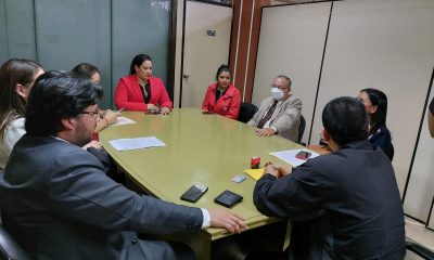 La audiencia de mediación fue en las oficinas del MTESS. Foto: MTESS