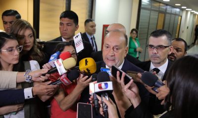 Presidente del Congreso, Óscar Salomón. Foto: Gentileza