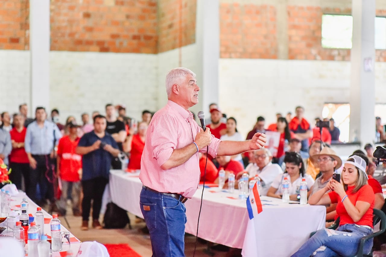 Arnaldo Wiens, precandidato a la presidencia. Foto: Gentileza