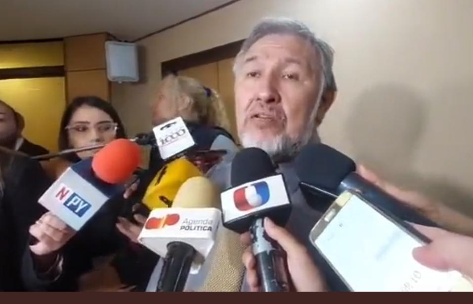 Asesor jurídico del Senado, Miguel Brítez. Foto: Francisca Pereira