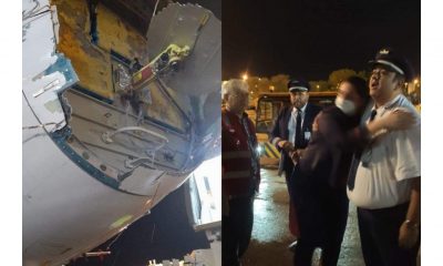 Mucha incertidumbre vivieron los pasajeros del avión que atravesó la tormenta. Foto: Gentileza
