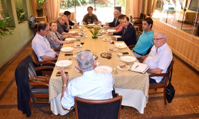 Reunión se llevó a cabo en el Restaurante Mburicaó de Asunción. Gentileza