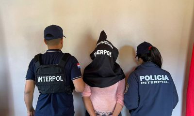 La mujer fue detenida en Itapúa. Foto: Gentileza
