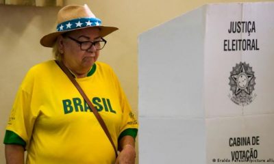 Votación en Brasil. Foto: DW.