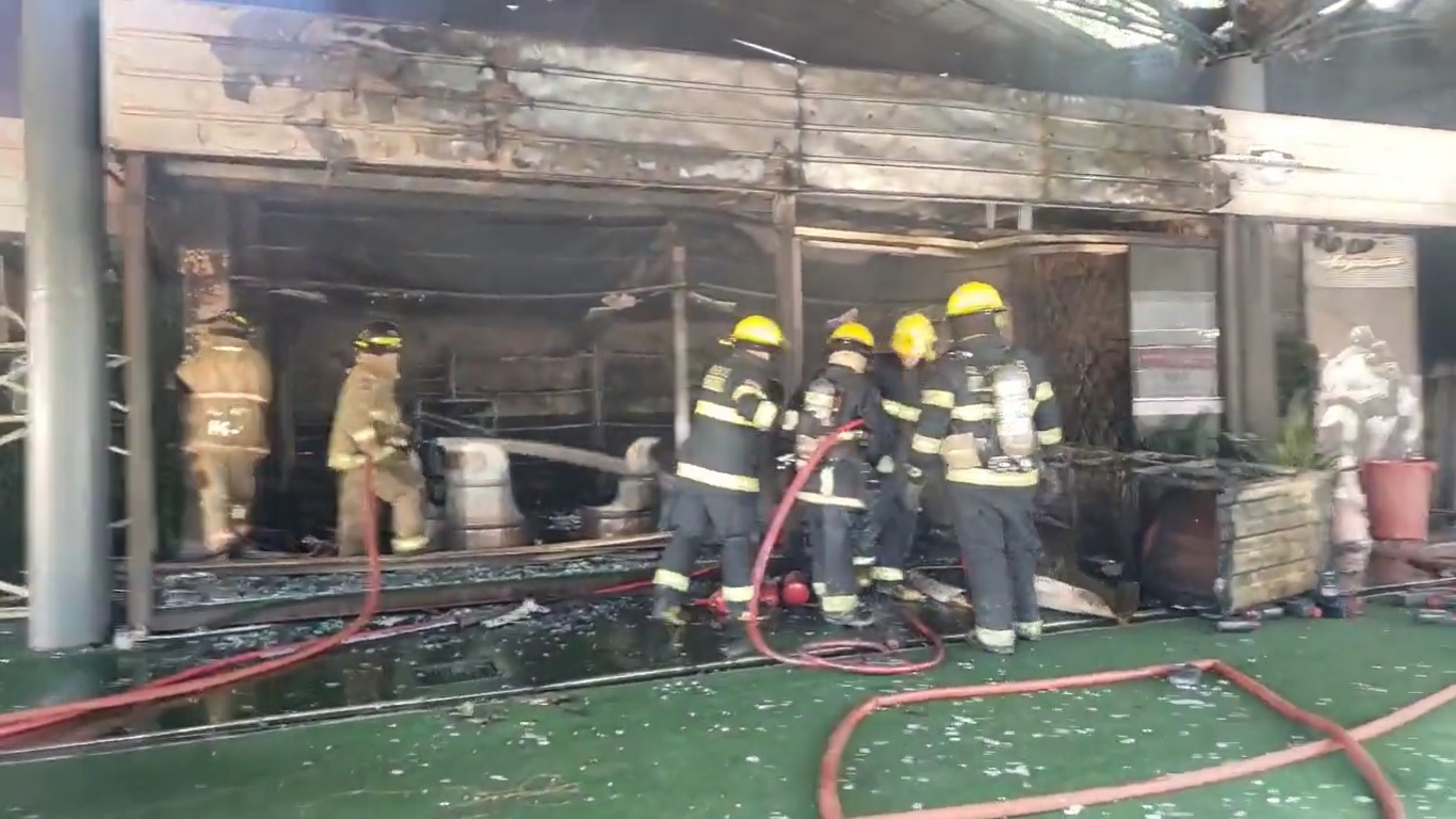 Afortunadamente no se reportan víctimas. Foto: Captura.