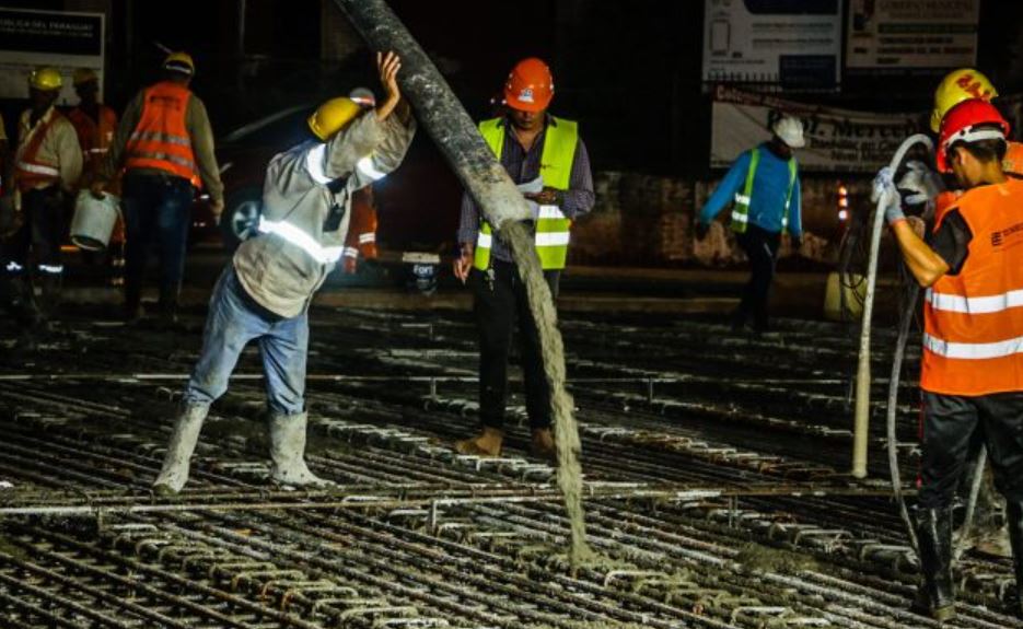 Obras de Túnel de Tres Bocas. Foto: Gentileza.