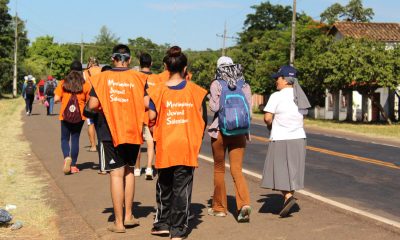 Camino a Caacupé con el acompañamiento en la oración para quienes así lo deseen. Foto: Salesianos Paraguay