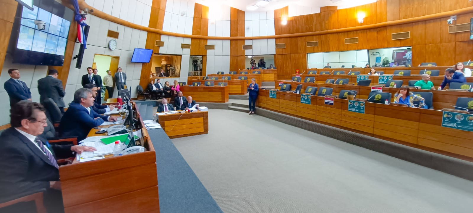 Sesión extraodinaria de la Cámara de Diputados. Foto: Gentileza