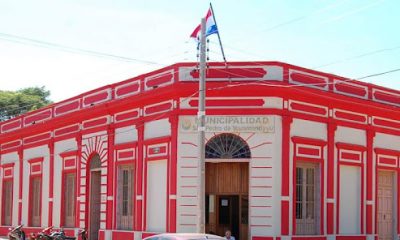 Municipalidad de San Pedro de Ycuamandiyú. Foto: Gentileza