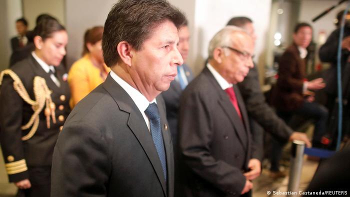 El presidente peruano Pedro Castillo pidió la visita del grupo de trabajo de la OEA los días 21 y 22 de noviembre, tras declararse víctima de un "golpe de Estado" de la oposición. Foto: Infobae