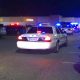 Patrullas de policía se presentaron al estacionamiento de Walmart en Chesapeake, Virginia, tras el ataque de un pistolero que. Foto: DW
