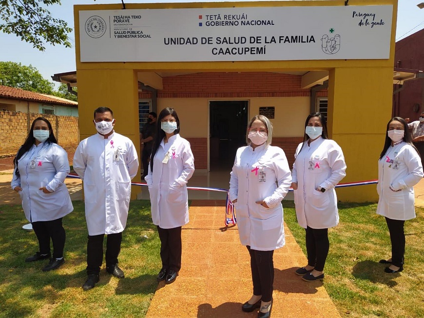 Personal de la USF. Foto: Ministerio de Salud