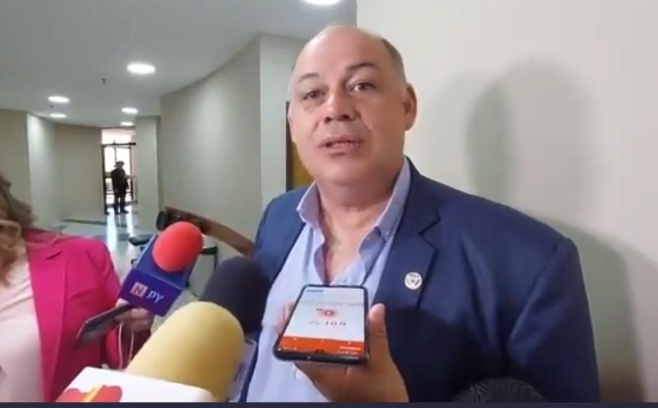 El senador liberal Abel González. Foto: Captura de video.