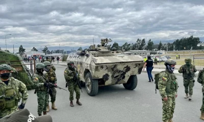 Actualmente, las Fuerzas Armadas del Ecuador apoyan a la Policía cuando el presidente decreta un estado de excepción. Foto: Infobae