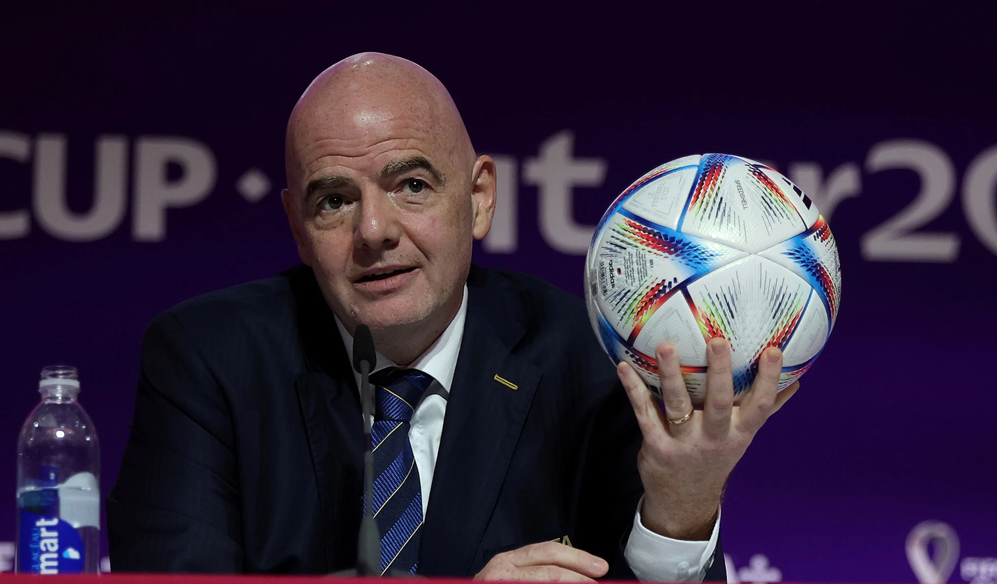 Gianni Infantino. Foto: El País.