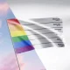Bandera LGBTIQ+. Foto: Infobae.