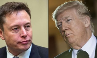 Elon Musk y Donald Trump, en un acto en la Casa Blanca en 2017. Foto: El País.