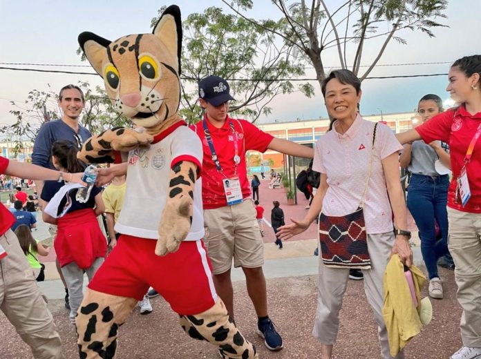 La embajadora de Japón, Yoshie Naktani. Foto SND