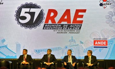 La 57° Reunión de Altos Ejecutivos de la CIER con presencia del presidente Mario Abdo Benítez. Foto: Gentileza.