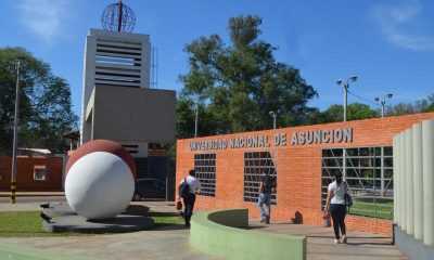 Fachada de la UNA, campus de San Lorenzo. Foto: Gentileza.