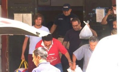 Carlos Granada fue trasladado a la cárcel de Emboscada, este lunes. Foto: Gentileza.