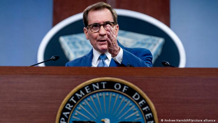 John Kirby denunció el supuesto envio de armas desde pyongyang a Rusia para ser usados en Ucrania. Foto: DW.