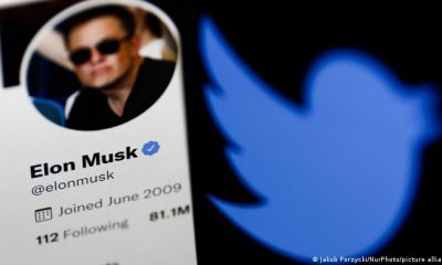 La cuenta verificada de Elon Musk en Twitter. Foto: DW.