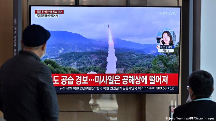 Corea del Sur responde con misil. Foto: DW