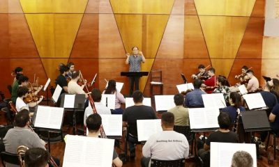 Tae Cheol Noh y la Orquesta Sinfónica Nacional. Cortesía