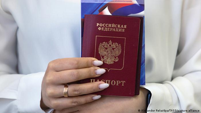 Pasaporte. Foto: DW.