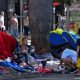 Personas viviendo en la calle en Sao Paulo. Foto:DW.