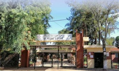 El hecho ocurrió en un colegio de Coronel Oviedo. Foto: Prensa 5