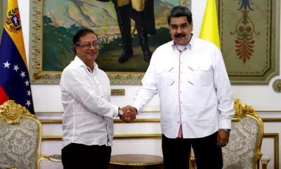 Petro y Maduro en Caracas desde 2016. Foto: BBC Mundo