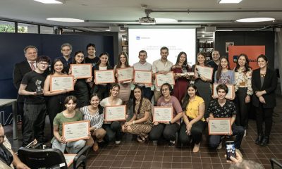 Ganadores del Premio Itaú de Cuento Digital 2022. Cortesía