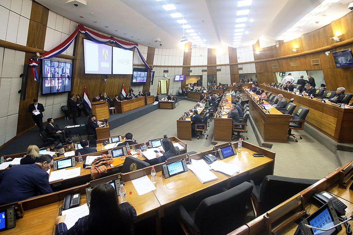 Sesión extra de la Cámara de Diputados. Foto: Diputados