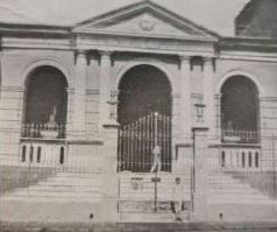 Sede de la Sociedad Italiana, donde se realizó la Asamblea Fundacional. Cortesía