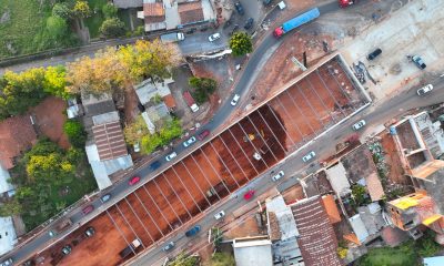 Avanzas las obras de excavación en obras de Tres Bocas. Foto: MOPC.