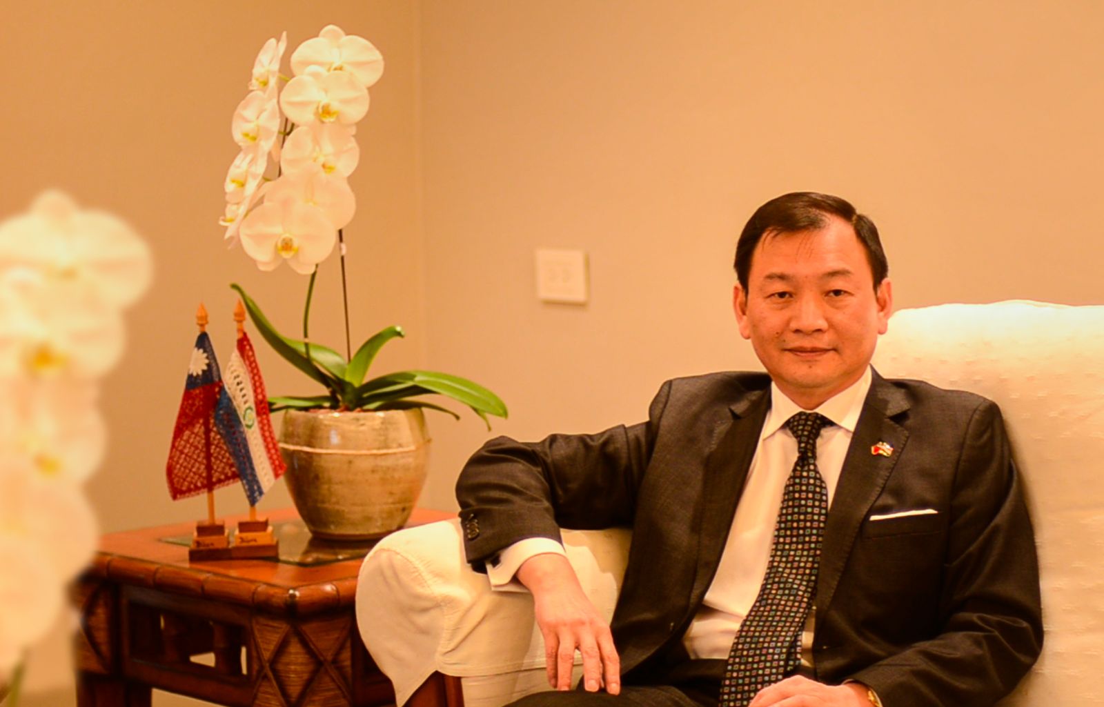 El embajador de Taiwán en Paraguay, José Chih-Cheng Han. Foto: Gentileza