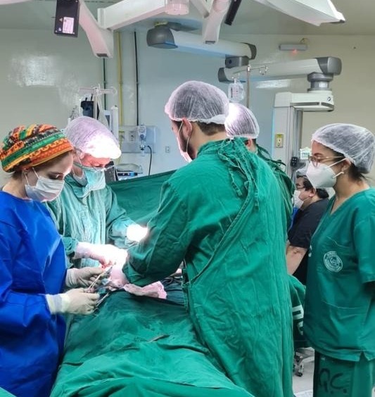 Trasplante de órganos en el Hospital de Clínicas. Foto: FCM UNA