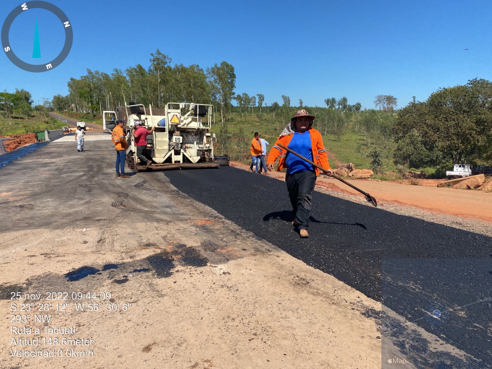 El puente de Tacuatí está 100% operativo. Foto: MOPC.