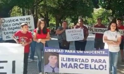 Allegados a Marcello Fretes exigen su liberación. Foto: Captura de pantalla