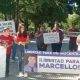 Allegados a Marcello Fretes exigen su liberación. Foto: Captura de pantalla