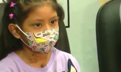 Ana Capdevila tras el alta médica. Captura