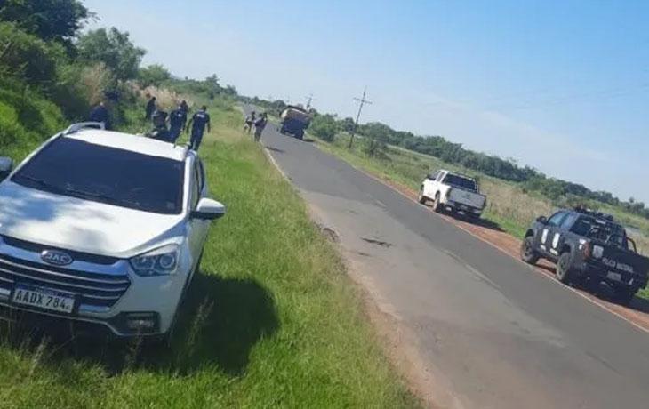 El hecho ocurrió en Tobatí. Foto: Prensa Cinco