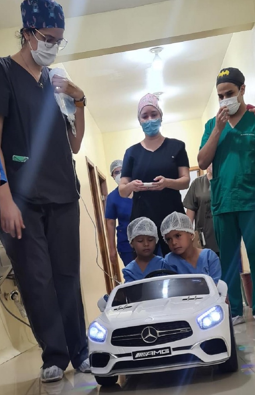 Niños accedieron a cirugías gratuitas. Foto: MSP BS.