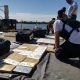 Cargamento de cocaína procendente de Paraguay que cayó en Montevideo. Foto: Gentileza